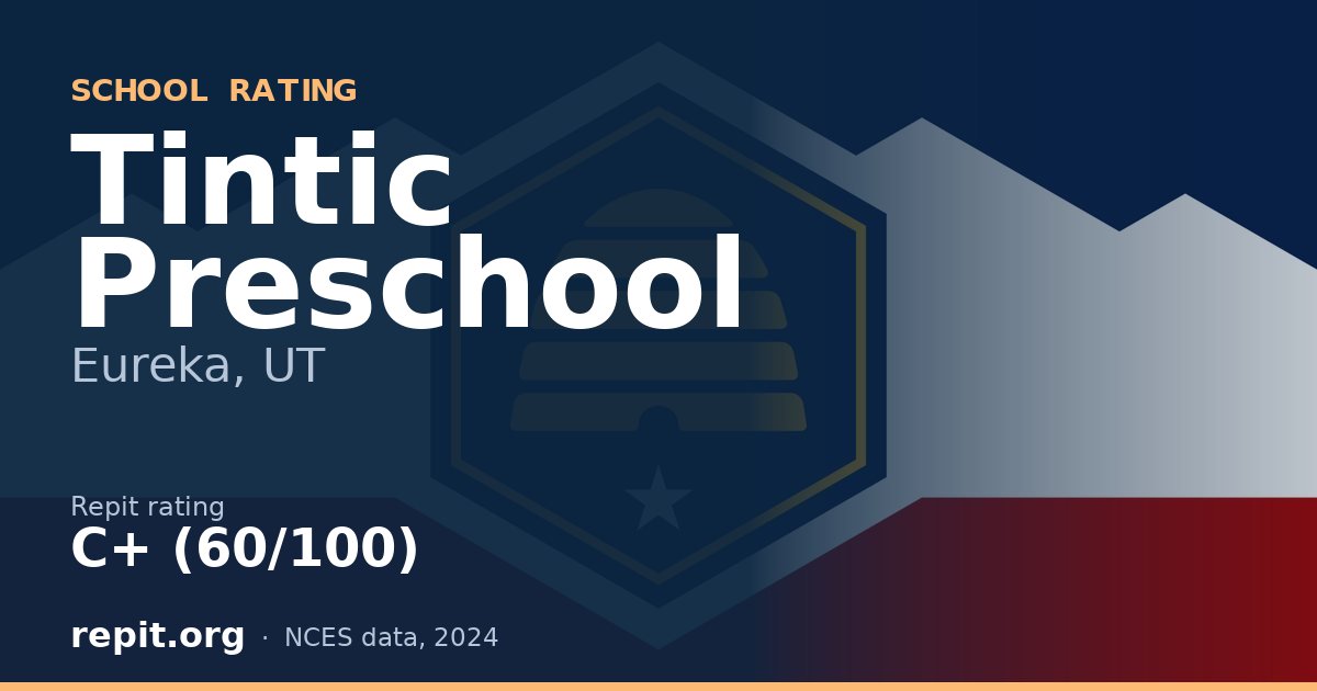 Tintic Preschool, Eureka, UT — Repit school rating C+ (60/100)