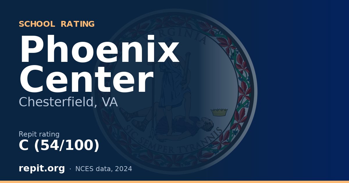 Phoenix Center, Chesterfield, VA — Repit school rating C (54/100)