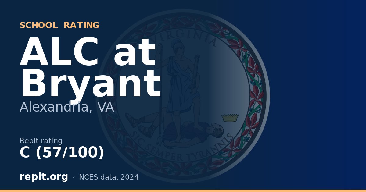 ALC at Bryant, Alexandria, VA — Repit school rating C (57/100)
