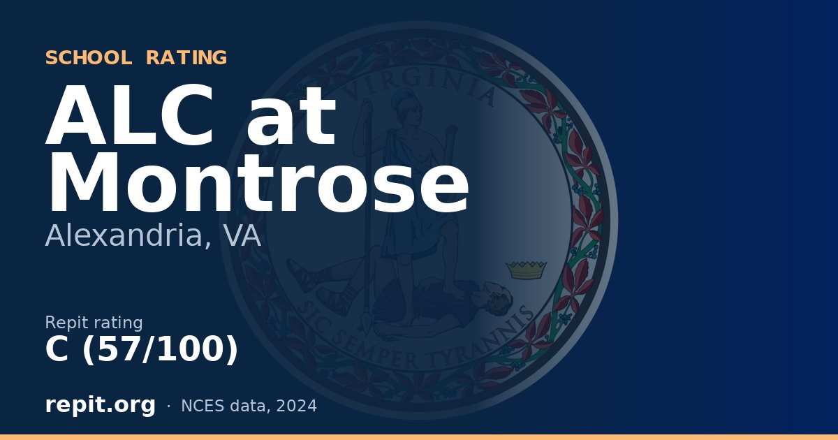 ALC at Montrose, Alexandria, VA — Repit school rating C (57/100)