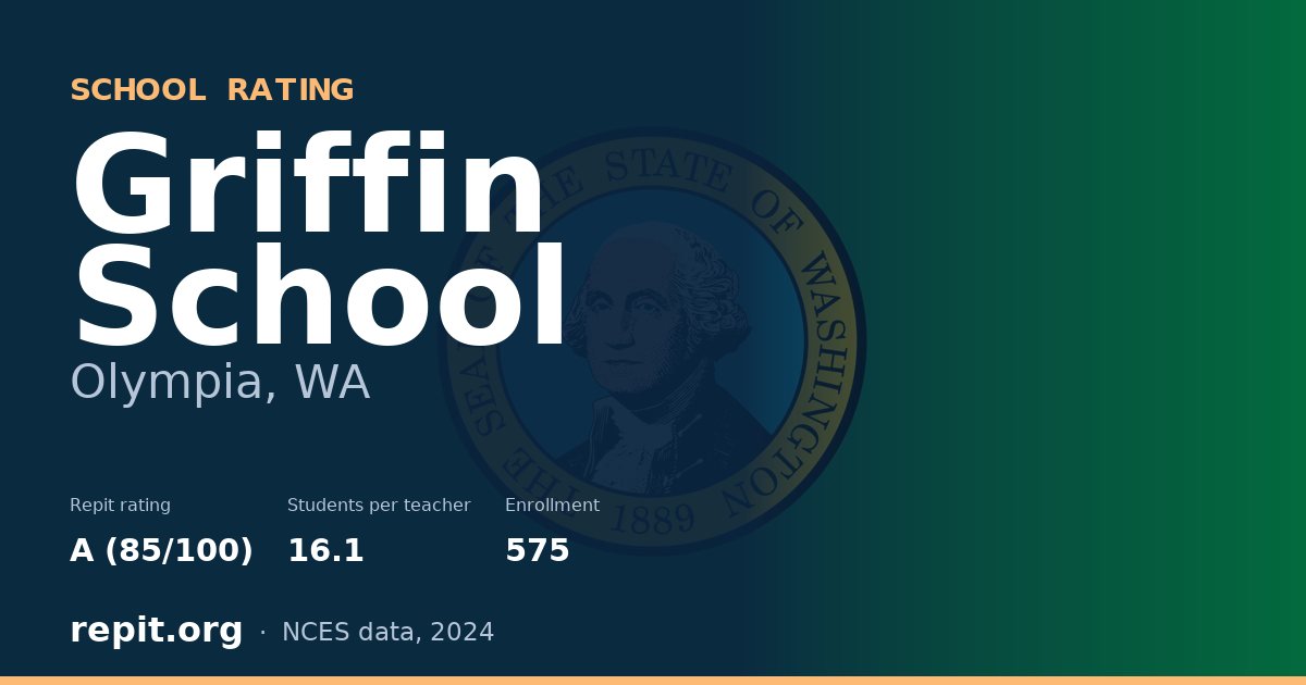 Griffin School, Olympia, WA — Repit school rating A (85/100)