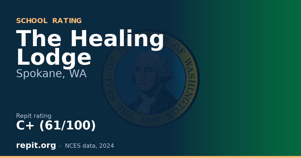 The Healing Lodge, Spokane, WA — Repit school rating C+ (61/100)