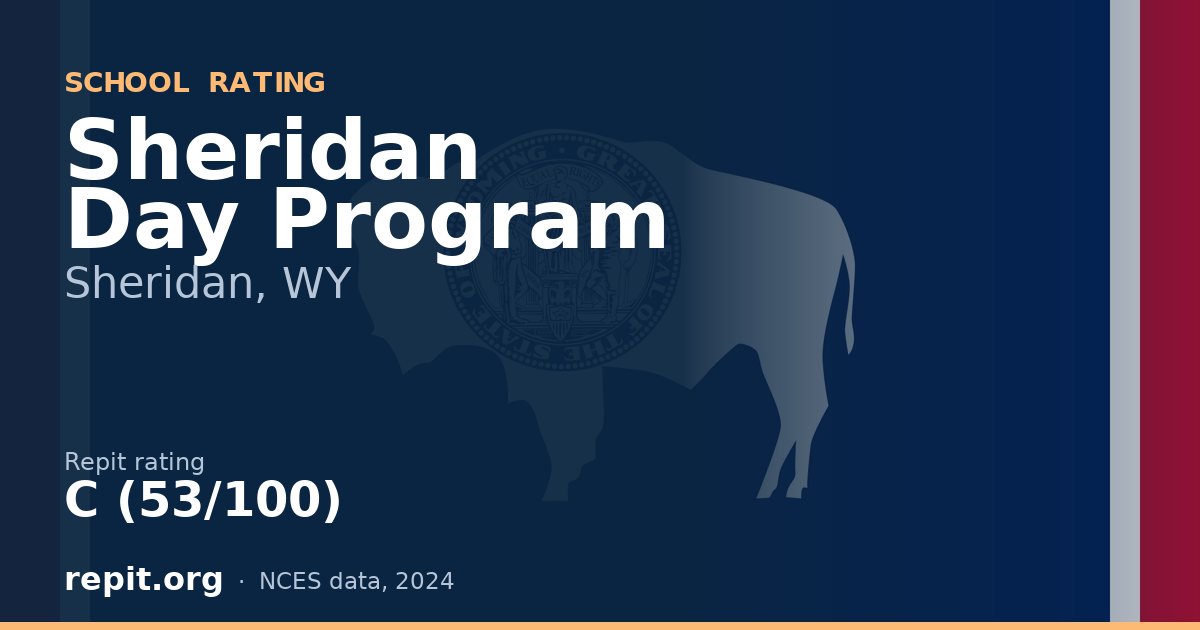 Sheridan Day Program, Sheridan, WY — Repit school rating C (53/100)